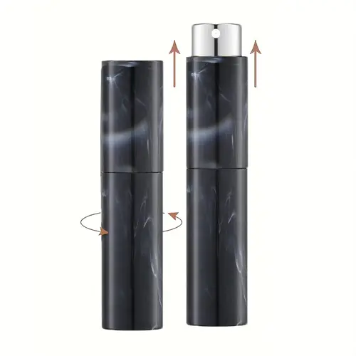 3 Marble-Patterned 10ml Perfume Spray Bottles for Travel, 3 Dispensers, Refillable Cologne Containers, Empty Spray Bottles, Suitable for Mini Spray Bottle Sizes - Image 4