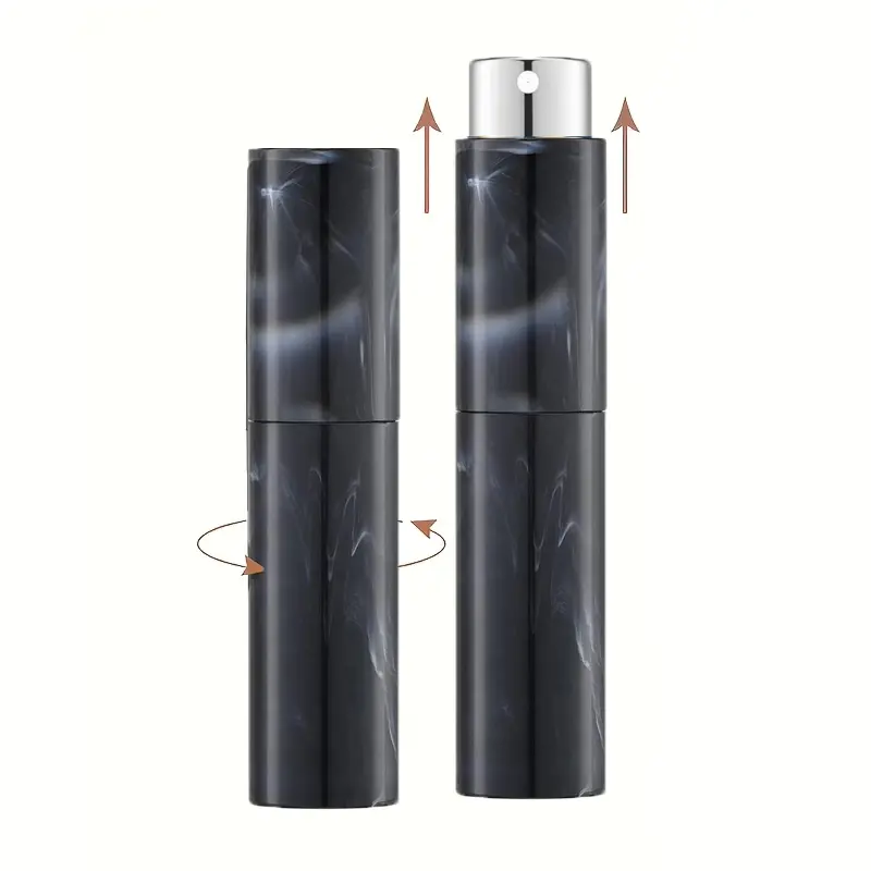 3 Marble-Patterned 10ml Perfume Spray Bottles for Travel, 3 Dispensers, Refillable Cologne Containers, Empty Spray Bottles, Suitable for Mini Spray Bottle Sizes - Image 4