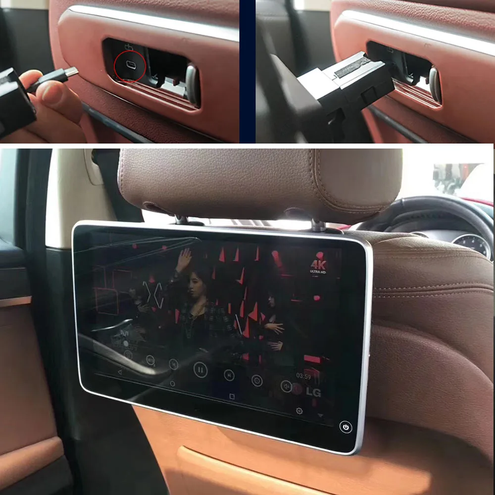 BacK TV Screen For BMW X5 G05 X6 G06 X7 G07 Rear Seat Entertainment ...