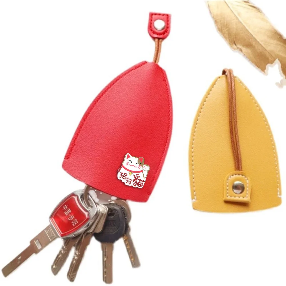 Key Case Key Holder Key Organizer PU Pull Out Key Holder Keys Creative Key Case Leather Keychain Leather Bag Keys