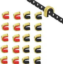 Archery Bow String Nocking Clips - Durable Buckle Clips (20pcs)