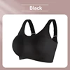 Woman Summer Laser Cut Seamless Wireless Push Up Bra Basic Crop Top Por Mayor Padded Women Brassier Ice Silk Seamless Bra