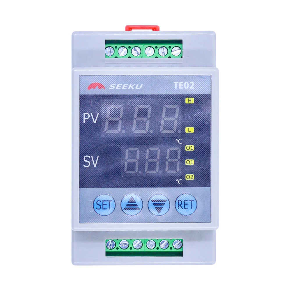Termostato Digitale LCD DC 6-30V - Controllo Temperatura -50°C A 110°C Con Sonda Impermeabile - Foto 1