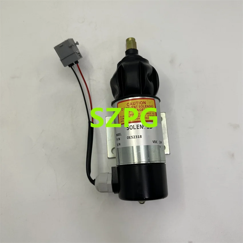 12V 24V OE52318 엔진 연료 차단 솔레노이드 밸브 2006 3008 시리즈 볼보 펜타 872825 873754 ...