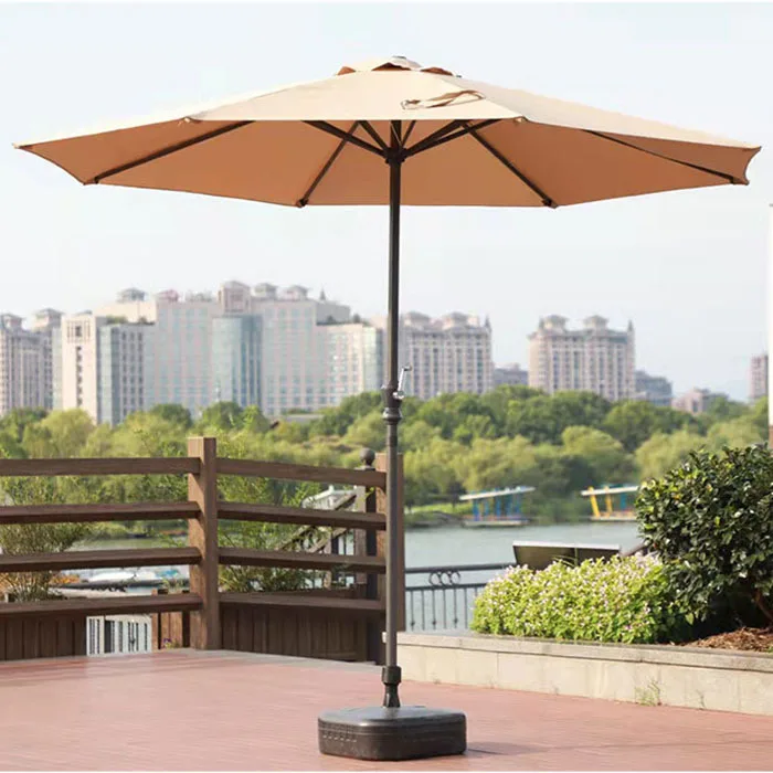 Outdoor sunshade umbrella, courtyard sunshade umbrella, large courtyard