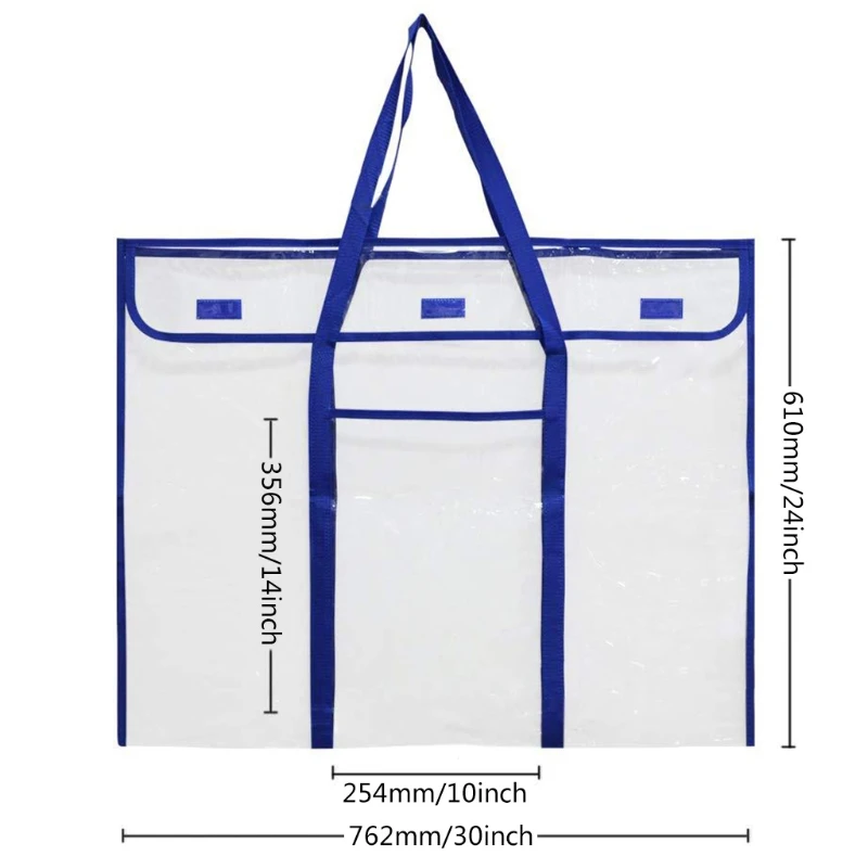 게시판 포스터 아트 액세서리 포켓이 포함된 PVC 보관 포켓 차트 포스터 전시 보드 시트용 30 x 24