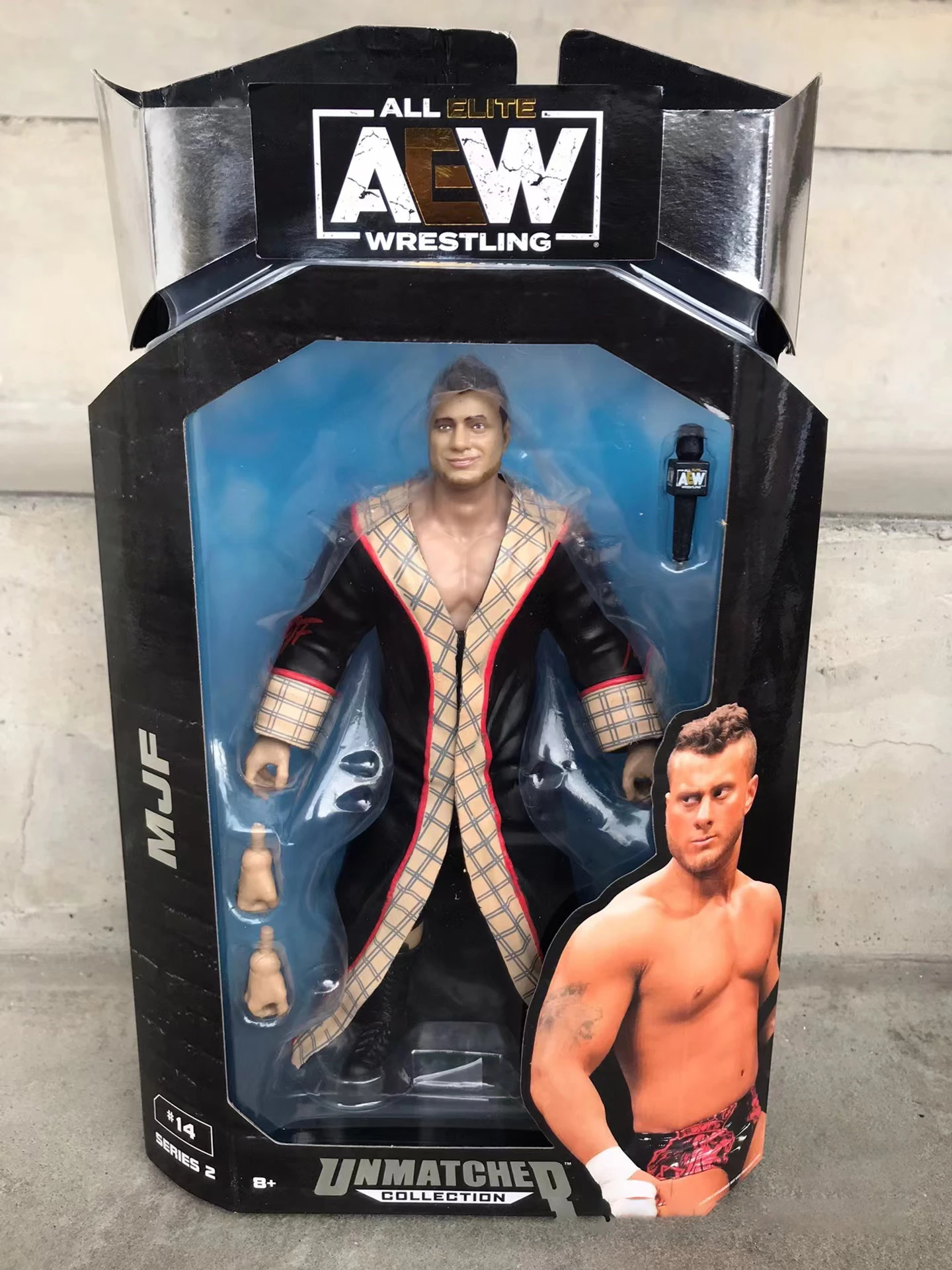 AEW Unmatched Series 7 Hook Action Figure - FREE UK SHIPPING