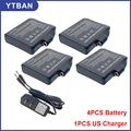 4PCS Battery US