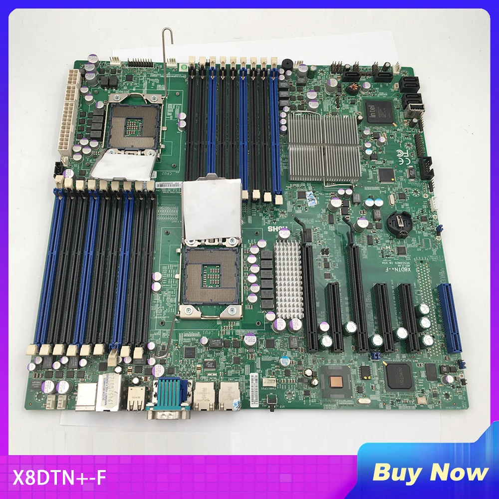 X8Dtn +-F Per Scheda Madre Server Supermicr Supporto Lga 1366 X58 Per Processore Intel Xeon Serie 5600/5500