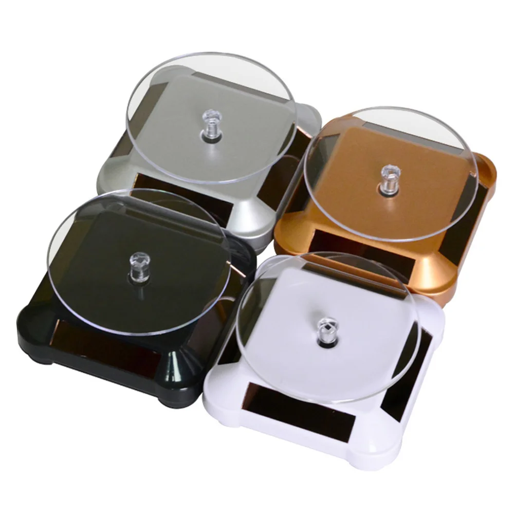 Solar Turntable Rotating Jewelry Display Stand