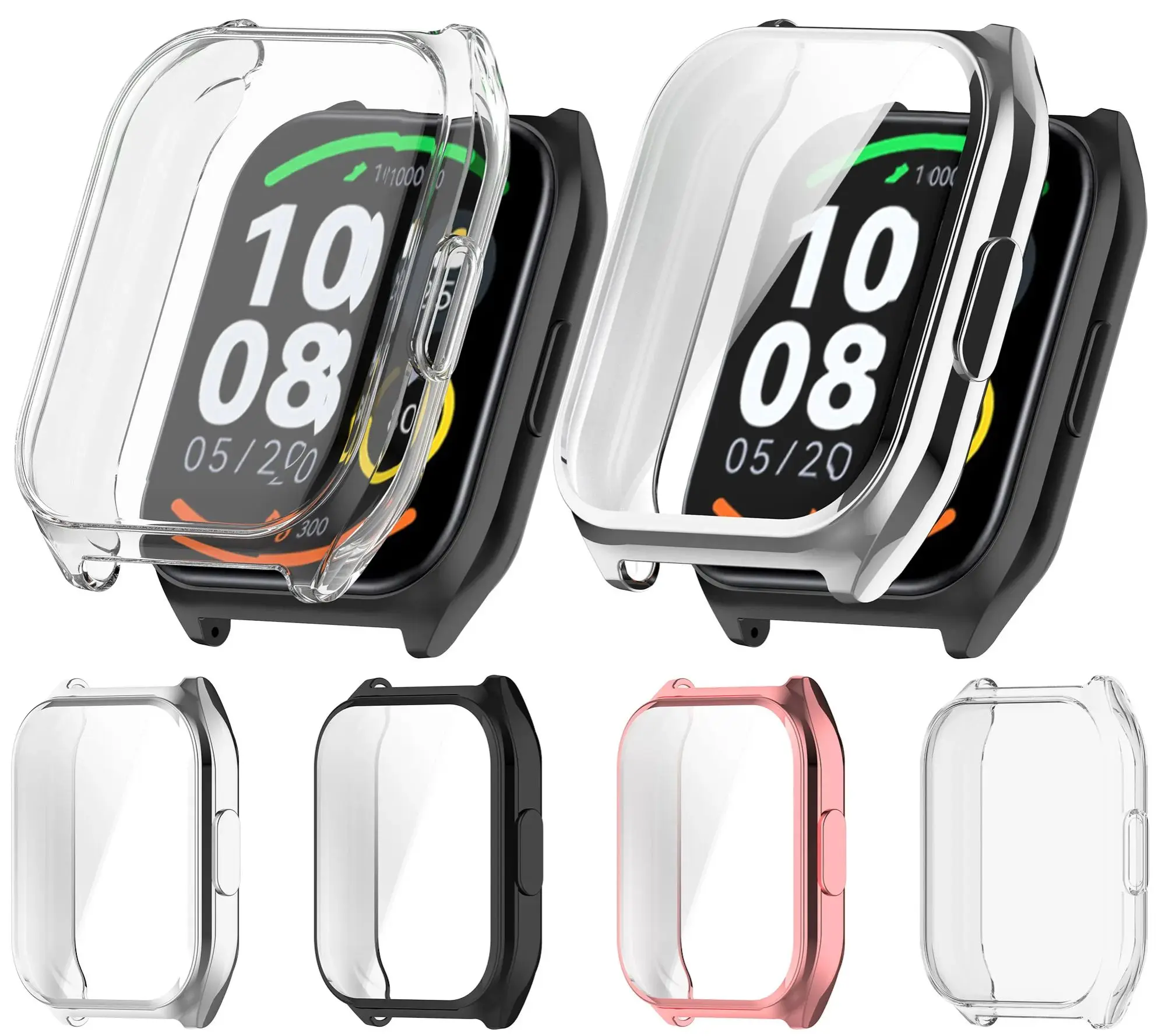 

Защитный чехол с полным покрытием для haywatchlou 2 Pro LS02 Pro, Сменные аксессуары, рамка, чехлы 360, защитный экран из ТПУ