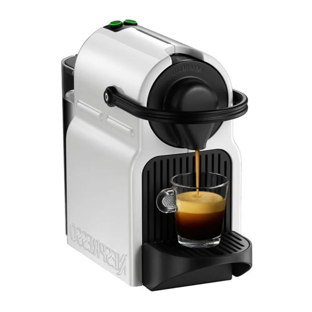 Koffie Machines Nespresso Machine Nespresso Inissia Wit XN100110. XN100110|Koffiemachines| - AliExpress