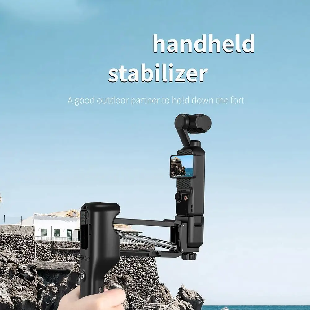 

Аксессуары для камеры DJI Osmo Pocket 3, ручной стабилизатор, амортизатор, Регулируемая рукоятка, вертикальная оси