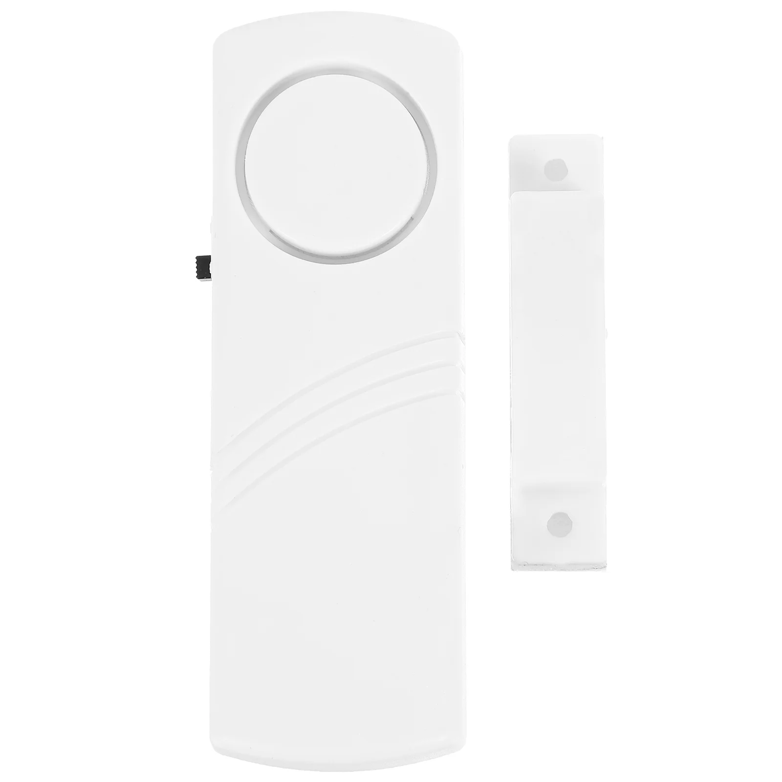 Sensor de movimiento de entrada para el hogar, sistema de alarma de alerta, timbre de ventana y puerta, Sensor de movimiento de seguridad (blanco)