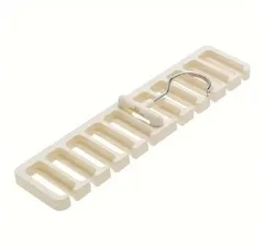 Versatile Rotating Wardrobe Organizer (Beige)