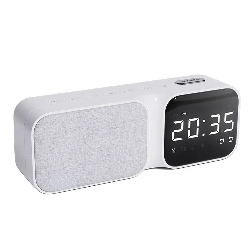 

Bluetooth Wireless Bluetooth mirror alarm clock multi-function sound long strip card speaker box desktop intelligent alarm clock