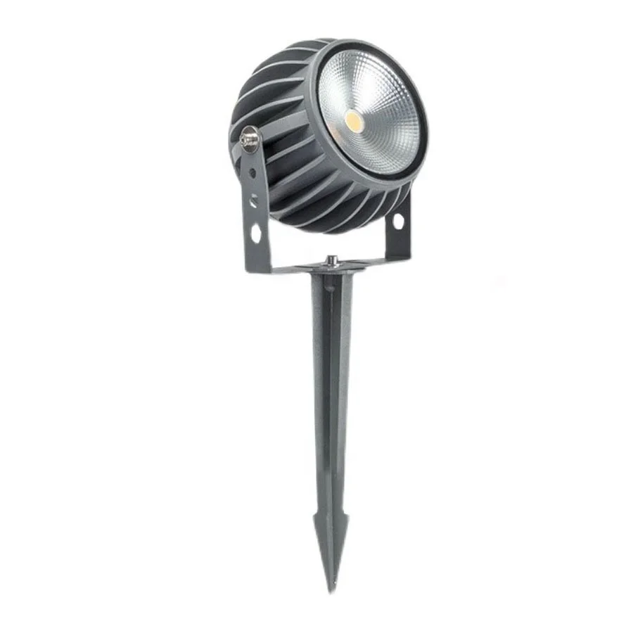 올 알루미늄 아트 라운드 신형 라이트 아웃도어 투광등 IP65 10W20W30W 경기장 LED 조명 투광등 정원 LED 스파이크 조명