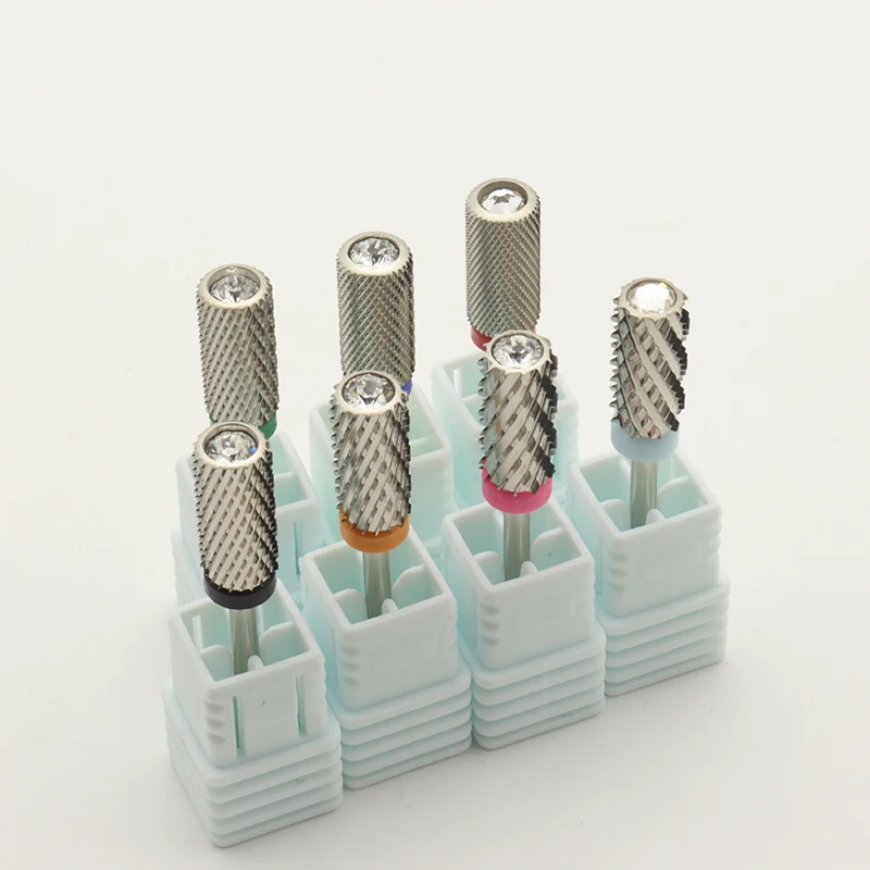 New Silver! Quality 6.5mm Diamond Big Round Top barrel Original Tungsten steel Carbide Manicure Nail drill bit File Accessories New Silver! Quality 6.5mm Diamond Big Round Top barrel Original Tungsten steel Carbide Manicure Nail drill bit File Accessories