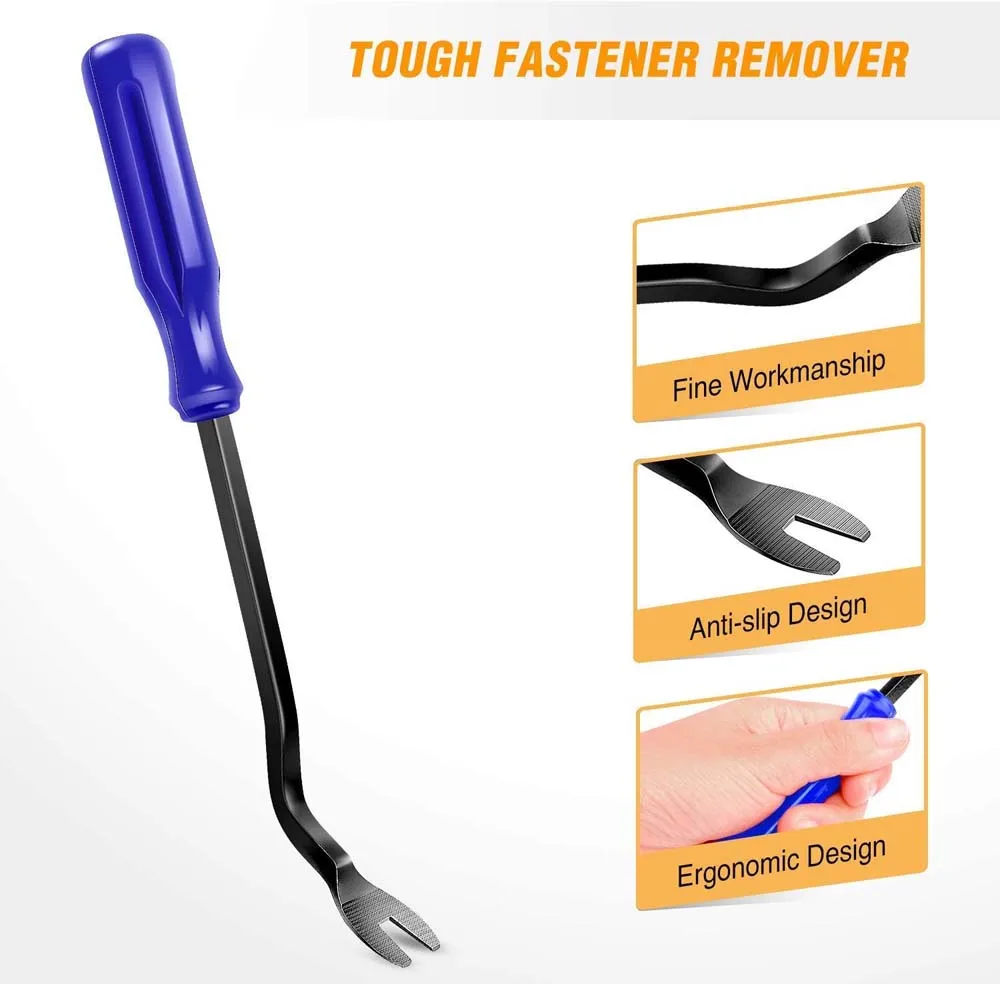 Car Repair Tool Set 5PCS Auto Trim Removal Tool Kit No-Scratch Pry Tool Kit for Car Door Clip Panel & Audio Dashboard Dismantle Repairing Kits