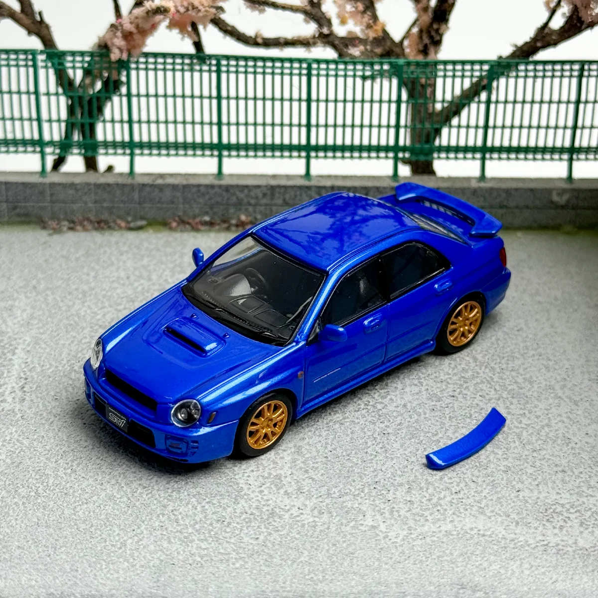Furuya 다이캐스트 모델 자동차, Impreza WRX 7, STi, 1:64