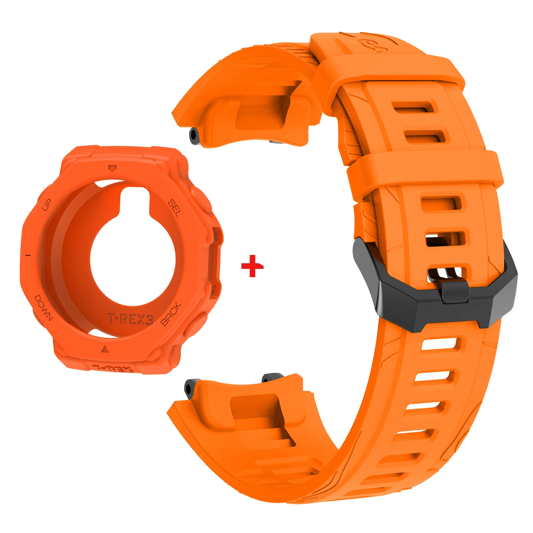 Durable Silicone Strap with Protective Case