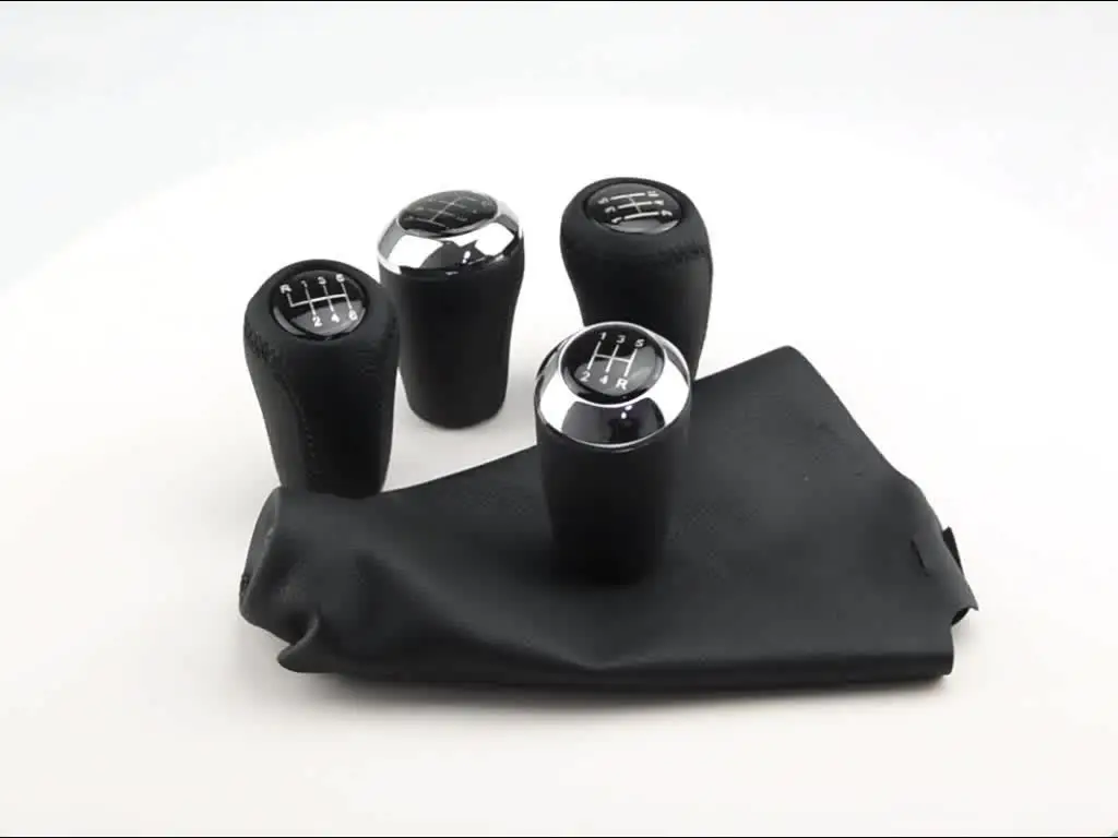 Pookknop 5/6-Speed ​​Pookknop Voor MAZDA 3 BK BL 5 CR CW 6 II GH CX-7 ER MX-5 NC III Lederen Shifter Lever Stick Headball Versnellingspook knop (Kleur : 5 SNELHEID