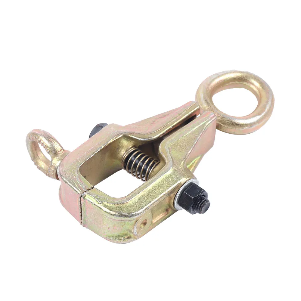 2 Way 5 Ton Auto Body Repair Tool, Pull Clamp, Frame Dent Puller, Self-tightening Frame Grip Pull Jig Clamp