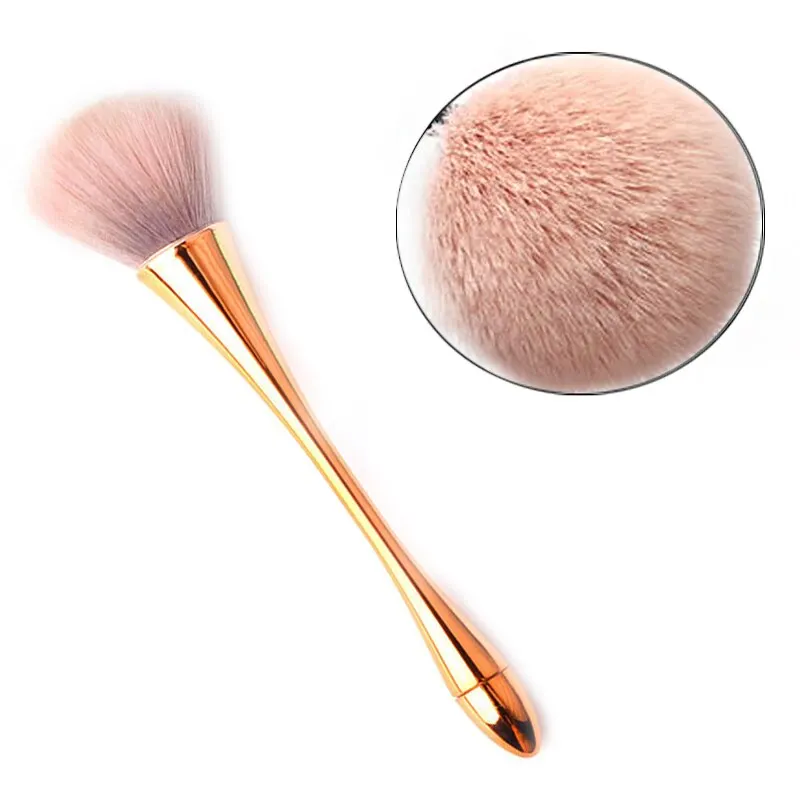 nail art brushes nail brushes nail art tools makeup brushes set 6 Styles Gold Powder Brush Professional Nail Art Make Up Brush Large Cosmetic Face Cont Cosmetic Face Cont Brocha Colorete Tools