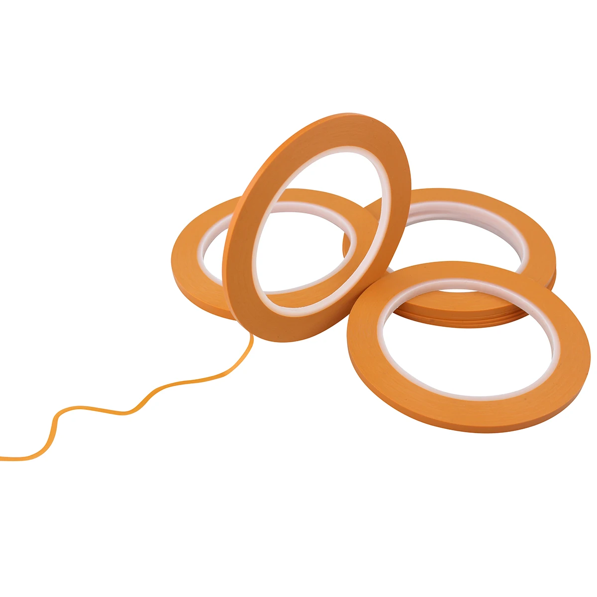 High-Temp Automotive Vinyl Fineline Pinstriping Masking Tape Vinyl Fine Line Fineline Masking Tape for Curves Orange masking tape automotive protective tape