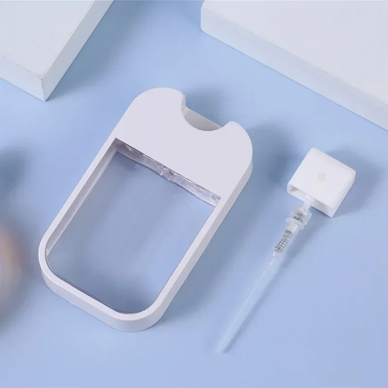 Refillable Bottle 20/38/45ml Portable Mini Refillable Fragrance Hand Sanitizer Alcohol Bottle With Spray Fragrance Pump Empty Cosmetic Container