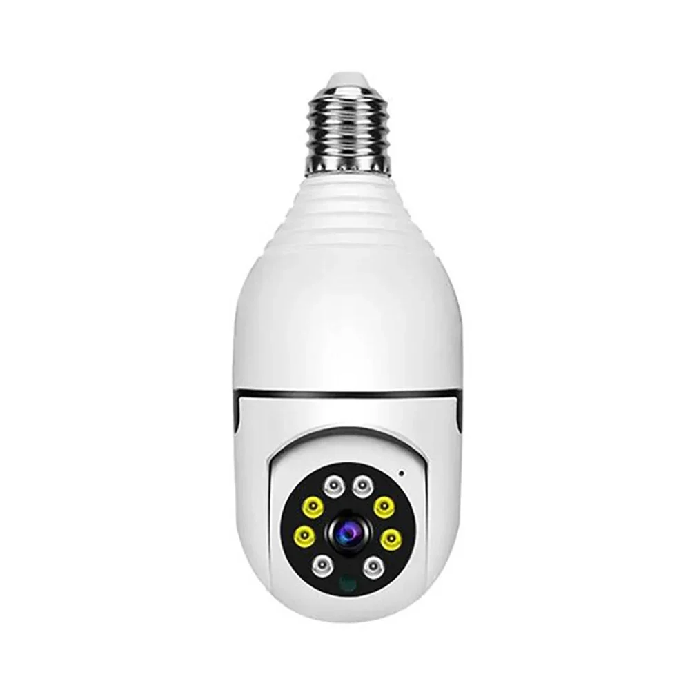 

Visture WiFi 1080P Bulb Camera Indoor AI Human Detect Full Color Night Vision Wireless Surveillance Cameras for Smart Home