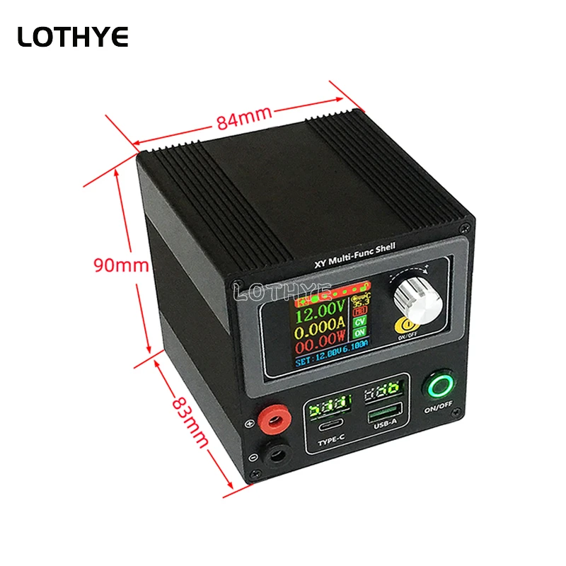 Fonte de Alimentação Habitação com Protocolo Completo Carga Rápida pd Liga Alumínio Escudo Personalizado Faça Você Mesmo Xys3580 Xys3606 dc Cnc Kit - Image 5