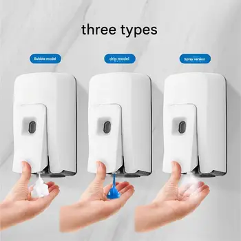 เครื่องจ่ายสบู่เหลวติดผนัง SVAVO 600 มล. แบบไม่ต้องเจาะผนัง ใช้งานง่าย สำหรับห้องน้ำ โรงแรม แชมพู สบู่เหลว 2