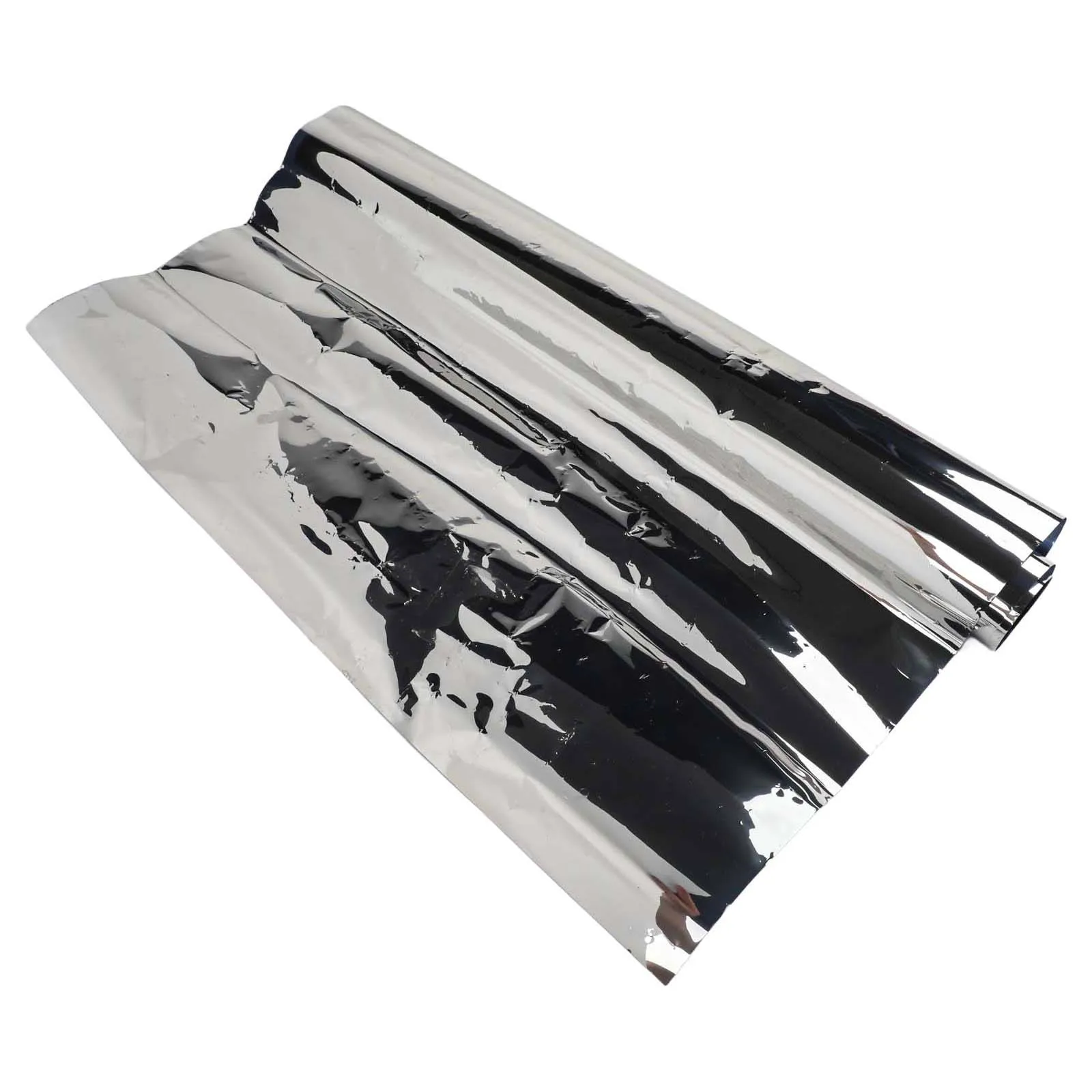 Thick High Quality Mirror Film Heat Insulation Blue Heat Insulsation PET Privacy Window 50cm X 100cm 60cm X 100cm