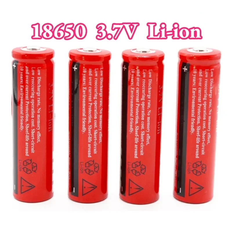 2023 Nuova Batteria Al Litio 18650 3.7 V Volt 6800Mah 18650 Batteria Agli Ioni Di Litio Batterie Al Litio Per Torcia Elettrica Ecc