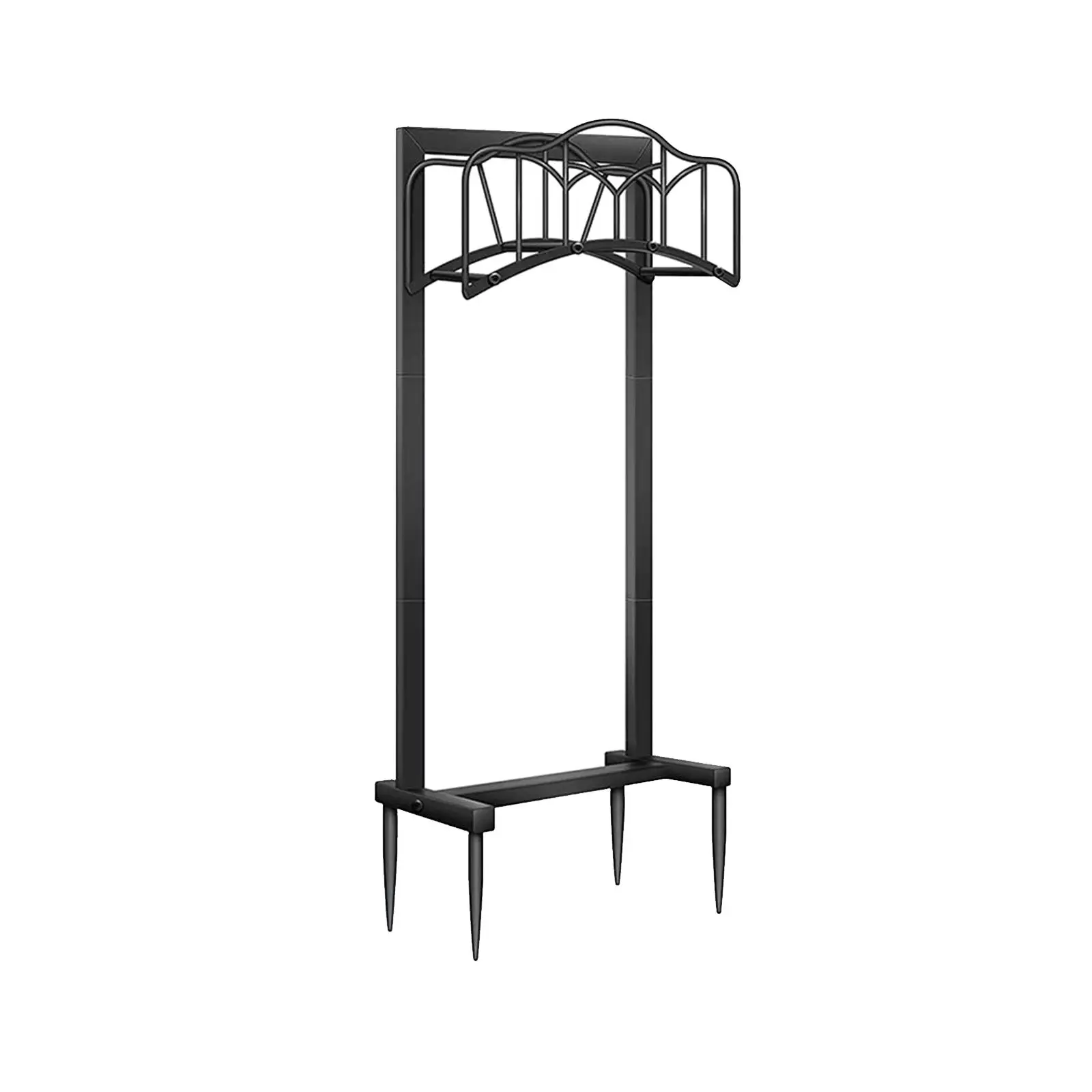 

Garden Hose Reel Hose Rack Free Standing Hose Stand Heavy Duty Garden Pipe Stand for Garden Lawn Outdoor Yard Outside