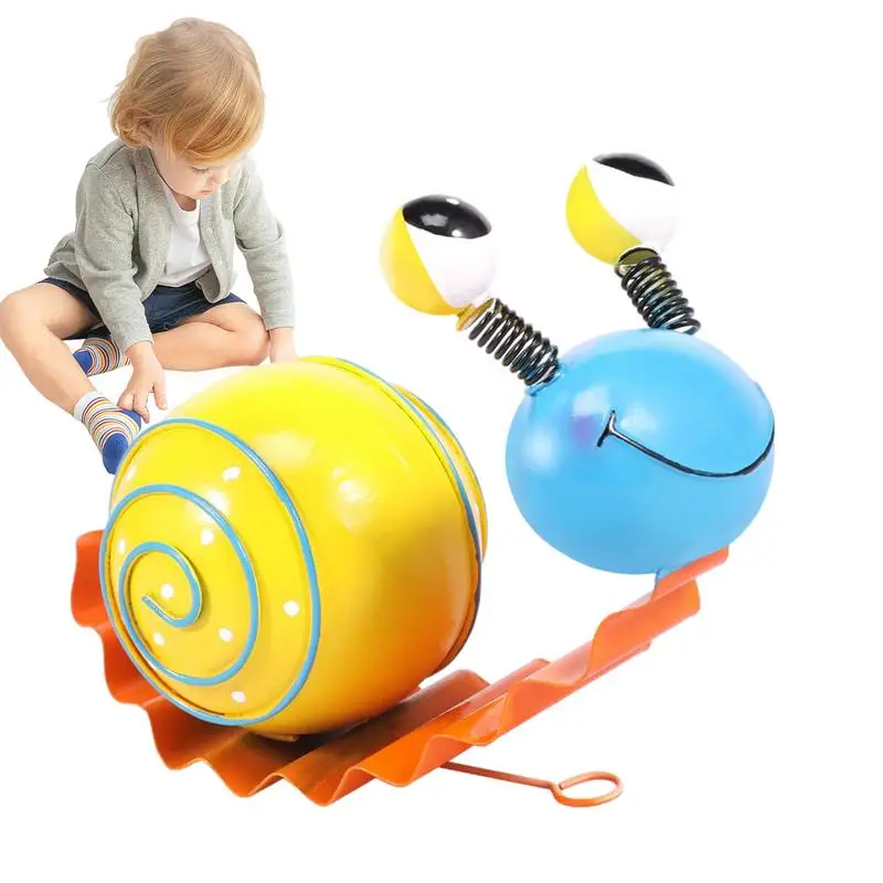 Lumaca Garden Decor Iron Art Snail Sculpture Cute Garden Statue Colorful Animal Yard Art Outdoor Animal Figurine Outside Fence