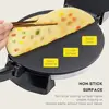 Pancake Maker Crepe Maker Non-stick Electric Tortilla Maker Pizza Maker Heating Plate Suitable for Home Cooking DIY Pancake Pan 3