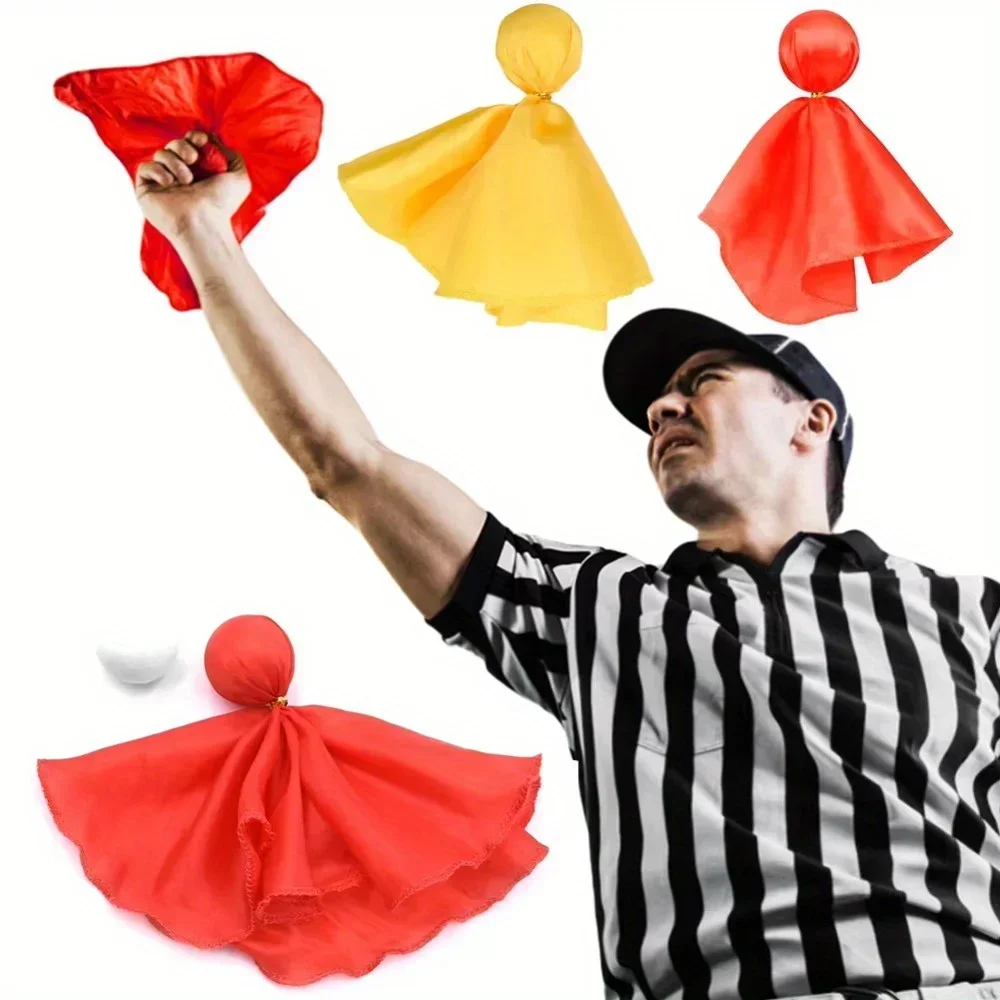 Football Penalty Flag Professional Football Challenge Flags Referee Flag for Games Party Accessory