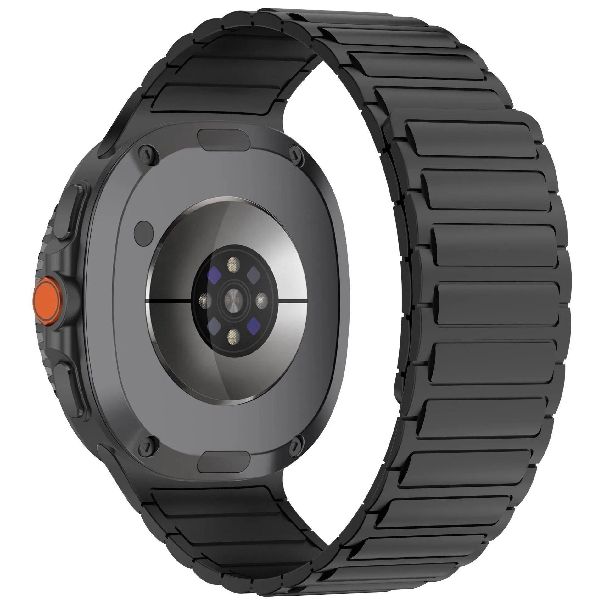 Silikonarmband für Samsung Galaxy Watch 8/8 Classic 46 mm 40 mm 44 mm Sport Magnetisches Armband ohne Lücken für Galaxy Watch 8 – Detail 17