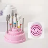 48 Holes Nail Drill Bit Holder Manicure Milling Cutter Stand Display Container Nail Drill Bits Organizer Nail Tools Accessories 1