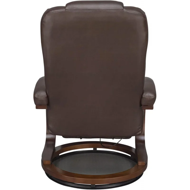 Charles 28" RV Euro Chair Recliner Modern Design RV Furniture (2, Mahogany)