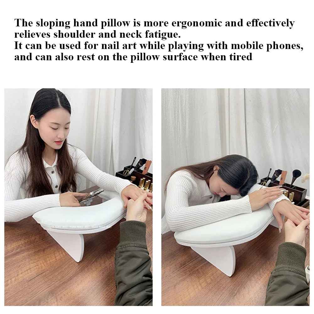 Butterfly Nail Art Hand Pillow For Two Hands