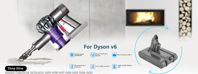 Dyson DC44 DC45 TYPE B Battery Replacement – Battery Mate — Tavice USA