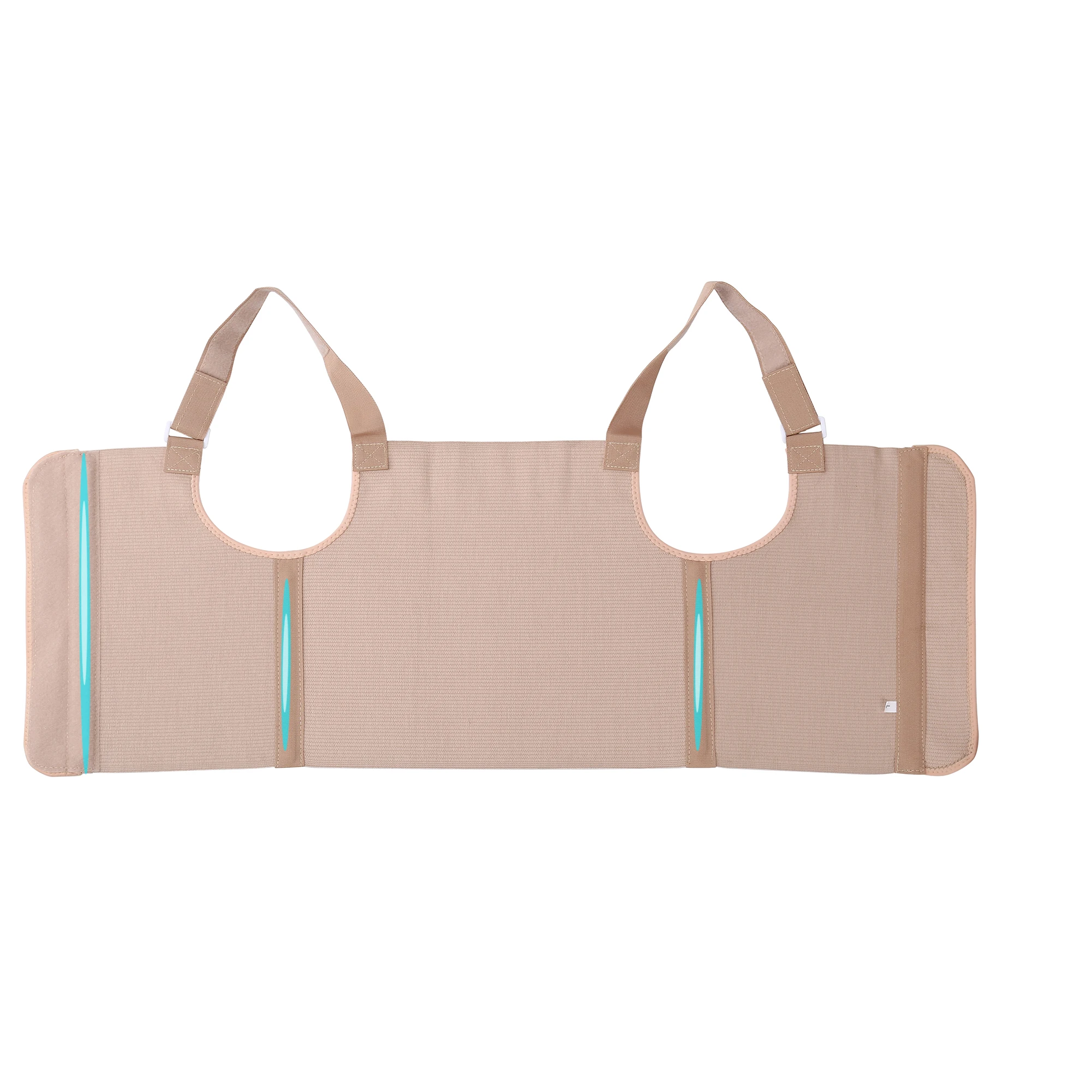 Men Rib Injury Belt Chest Binder, Chest Brace Chest Compression Suppor Rib Bandage Wrap for Sternum Injuries 5
