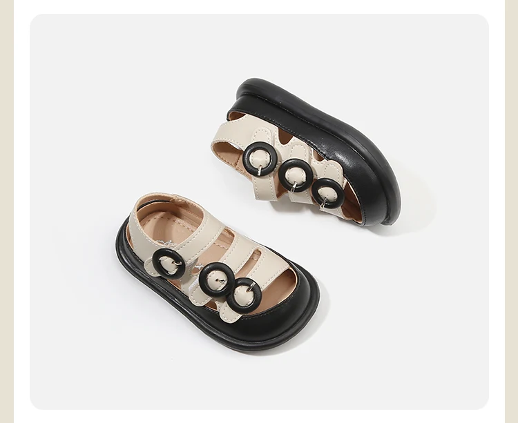 Summer new baby shoes baby step shoes soft-soled sandals boys shoes girls small leather shoes