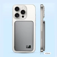 3-in-1 Power Bank for MagSafe,Thin Magnetic Wireless Powerbank 20W Portable Battery for Apple Watch iPhone 16 15 14 13 12 series 1