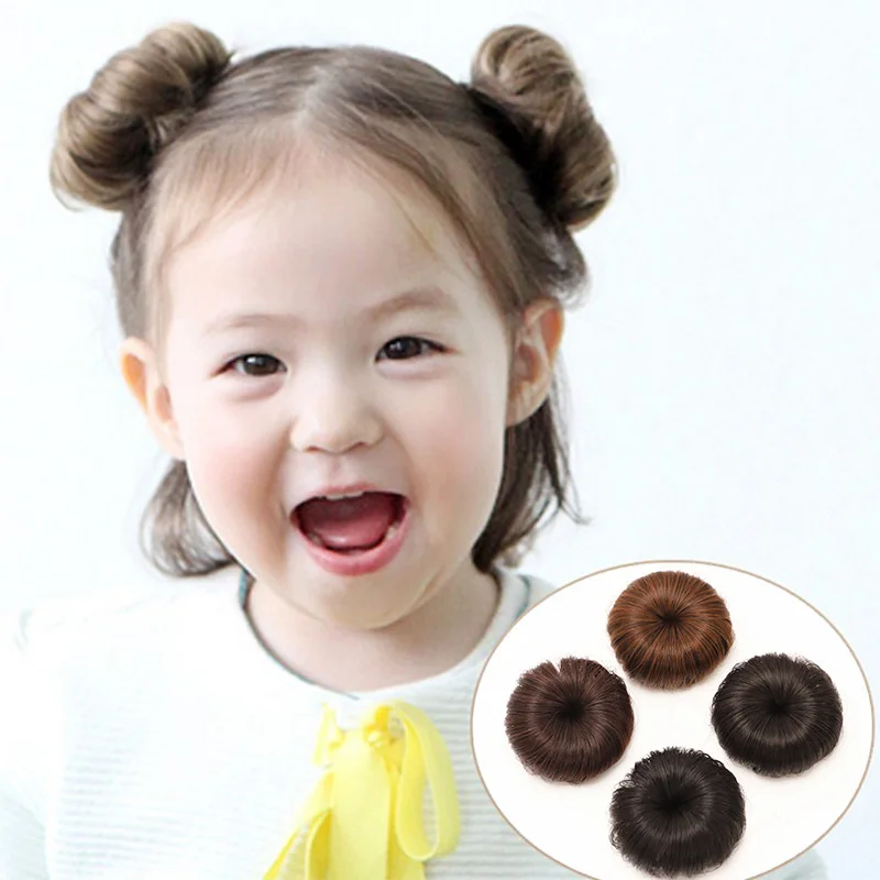 

1PC New Girl Wig Cute Female Baby Ball Head Hairpin Girl Summer Baby Hair Wig Small Clip Hair Accessories
