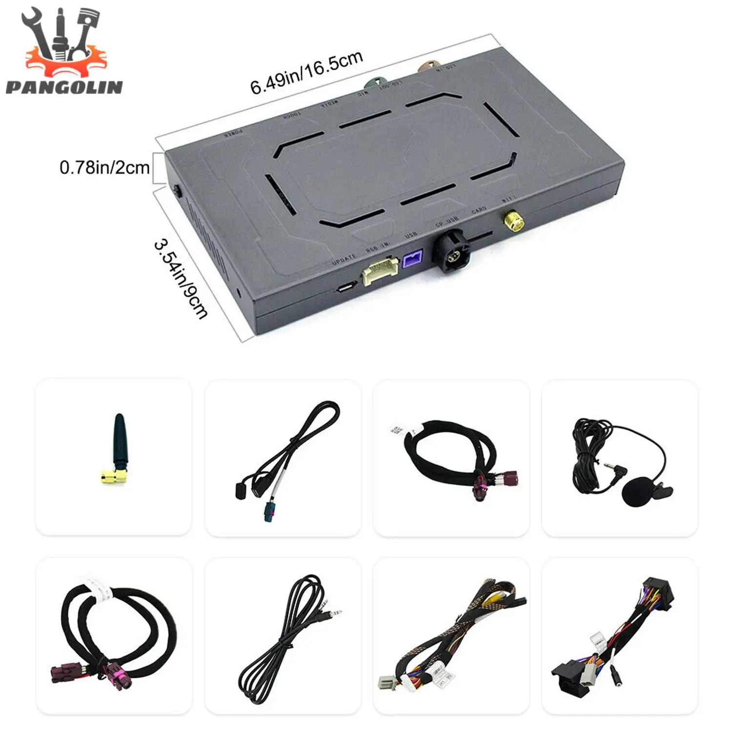 

Комплект для модернизации автомобильного беспроводного декодера CarPlay для Bentley 2012-2017 Continental / Flying Android Apple Link