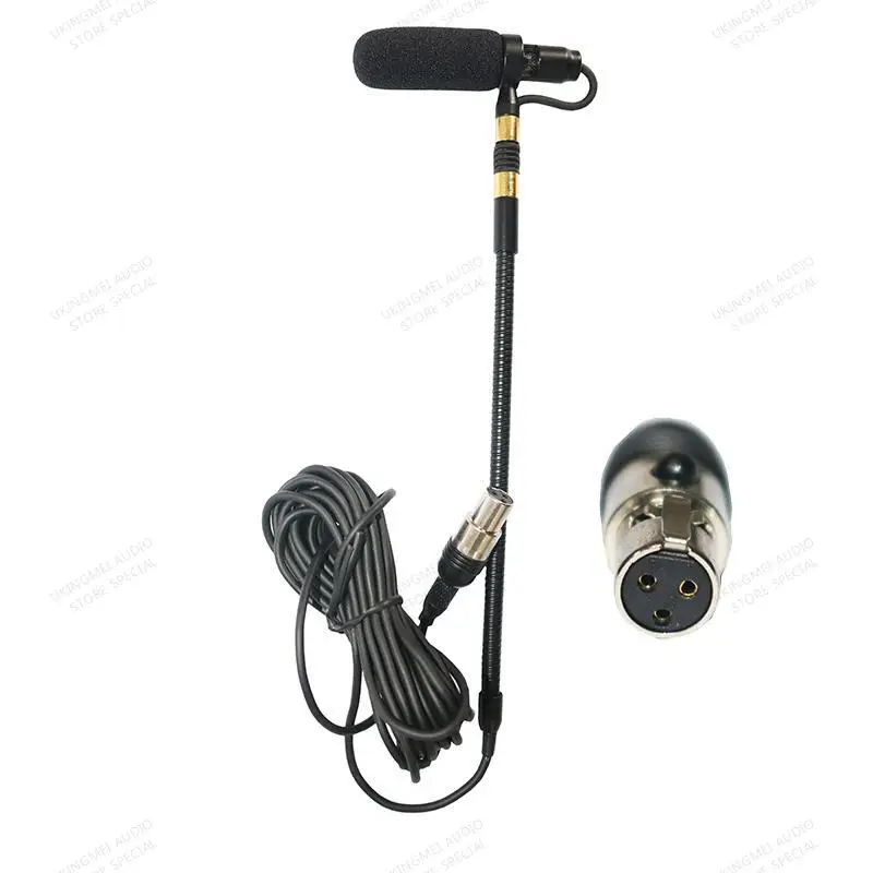 gooseneck desempenho mic para cinto-pacote transmissor sistema sem fio